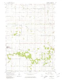 Claremont 1965 topographic map thumbnail