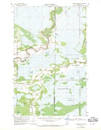 Clementson SW 1968 topographic map thumbnail