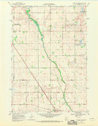 Clontarf North 1968 topographic map thumbnail