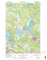 Cohasset East 1953 topographic map thumbnail