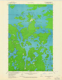 Coleman Island 1963 topographic map thumbnail