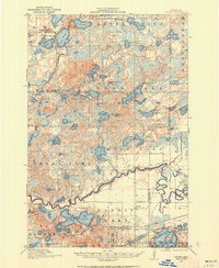 Cuyuna 1913 topographic map preview