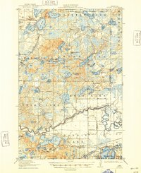 Cuyuna 1915 topographic map preview