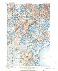 Deerwood 1912 topographic map thumbnail