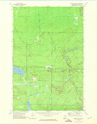 Dewey Lake NW 1955 topographic map preview