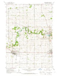 Dodge Center 1965 topographic map thumbnail