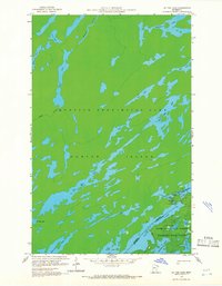 Dutton Lake 1959 topographic map thumbnail