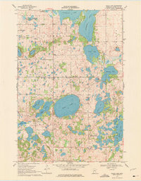 Eagle Lake 1969 topographic map thumbnail