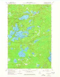 Eagles Nest 1956 topographic map thumbnail
