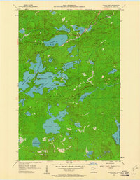 Eagles Nest 1956 topographic map thumbnail