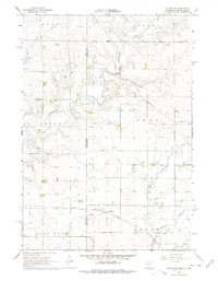 Elkton SW 1967 topographic map thumbnail