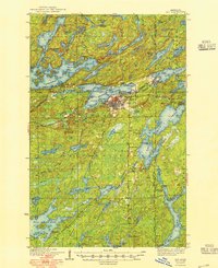 Ely 1939 topographic map preview