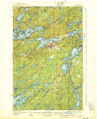 Ely 1939 topographic map preview