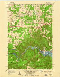 Esko 1954 topographic map thumbnail
