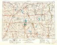 Fairmont 1954 topographic map thumbnail