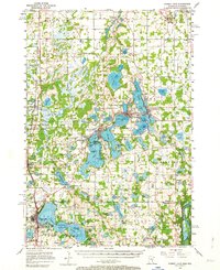 Forest Lake 1955 topographic map thumbnail