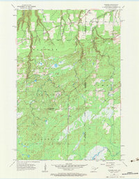 Foxboro 1954 topographic map thumbnail