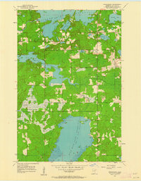 Fredenberg 1953 topographic map preview