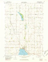 Freeborn 1967 topographic map thumbnail