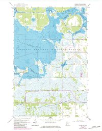 Gatzke SW 1962 topographic map thumbnail