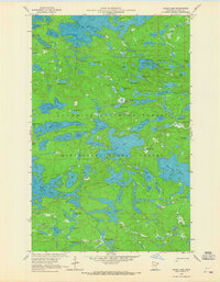 Gillis Lake 1959 topographic map thumbnail