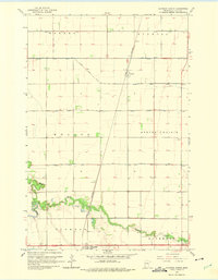 Glyndon North 1964 topographic map thumbnail