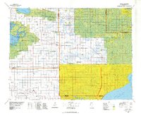 Grygla 1977 topographic map thumbnail