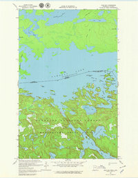 Hale Bay 1967 topographic map thumbnail