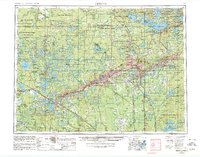 Hibbing 1954 topographic map thumbnail