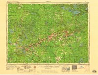 Hibbing 1958 topographic map preview