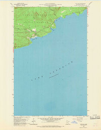 Hovland 1960 topographic map thumbnail