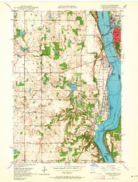 Hudson 1949 topographic map thumbnail