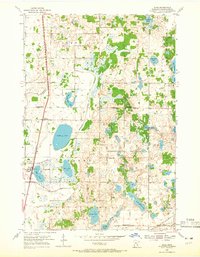 Hugo 1954 topographic map thumbnail