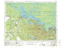 International Falls 1954 topographic map thumbnail