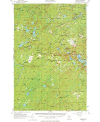 Isabella 1955 topographic map thumbnail