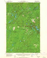 Isabella 1955 topographic map thumbnail