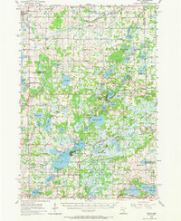 Isanti 1955 topographic map thumbnail