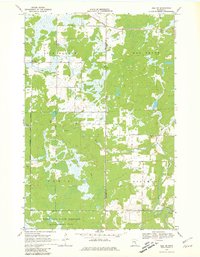 Isle SW 1968 topographic map thumbnail