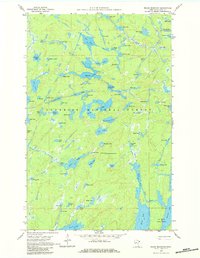 Kelso Mountain 1960 topographic map thumbnail