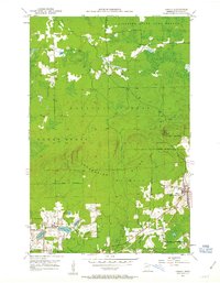 Kinney 1951 topographic map thumbnail