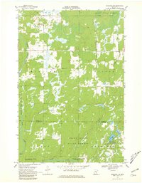 Kroschel NW 1968 topographic map thumbnail