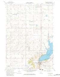 Lake Benton 1967 topographic map thumbnail