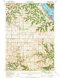 Lake City 1951 topographic map thumbnail