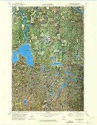 Lake George 1972 topographic map thumbnail