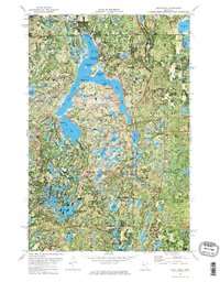Lake Itasca 1972 topographic map thumbnail