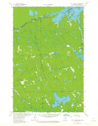 Lake Jeanette 1963 topographic map thumbnail
