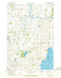 Lake Osakis West 1966 topographic map preview