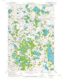 Lake Park SW 1966 topographic map thumbnail