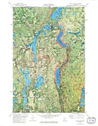 La Salle Lake 1972 topographic map thumbnail