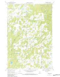 Leader 1970 topographic map thumbnail